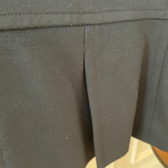 JCREW Women’s Navy Blue Wool Pea Coat Size 4 - Picture 7 of 10